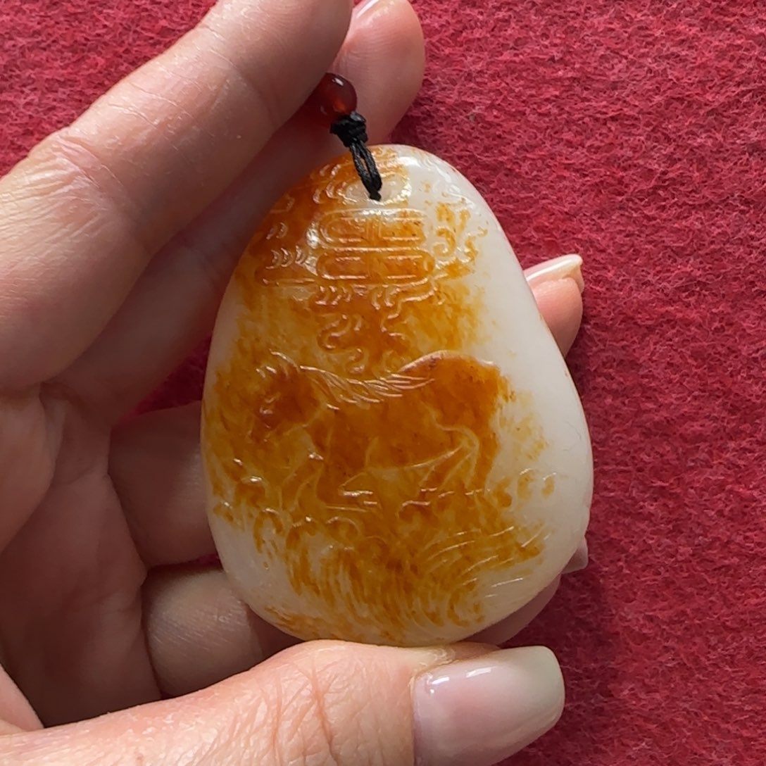 和田玉挂件未镶嵌