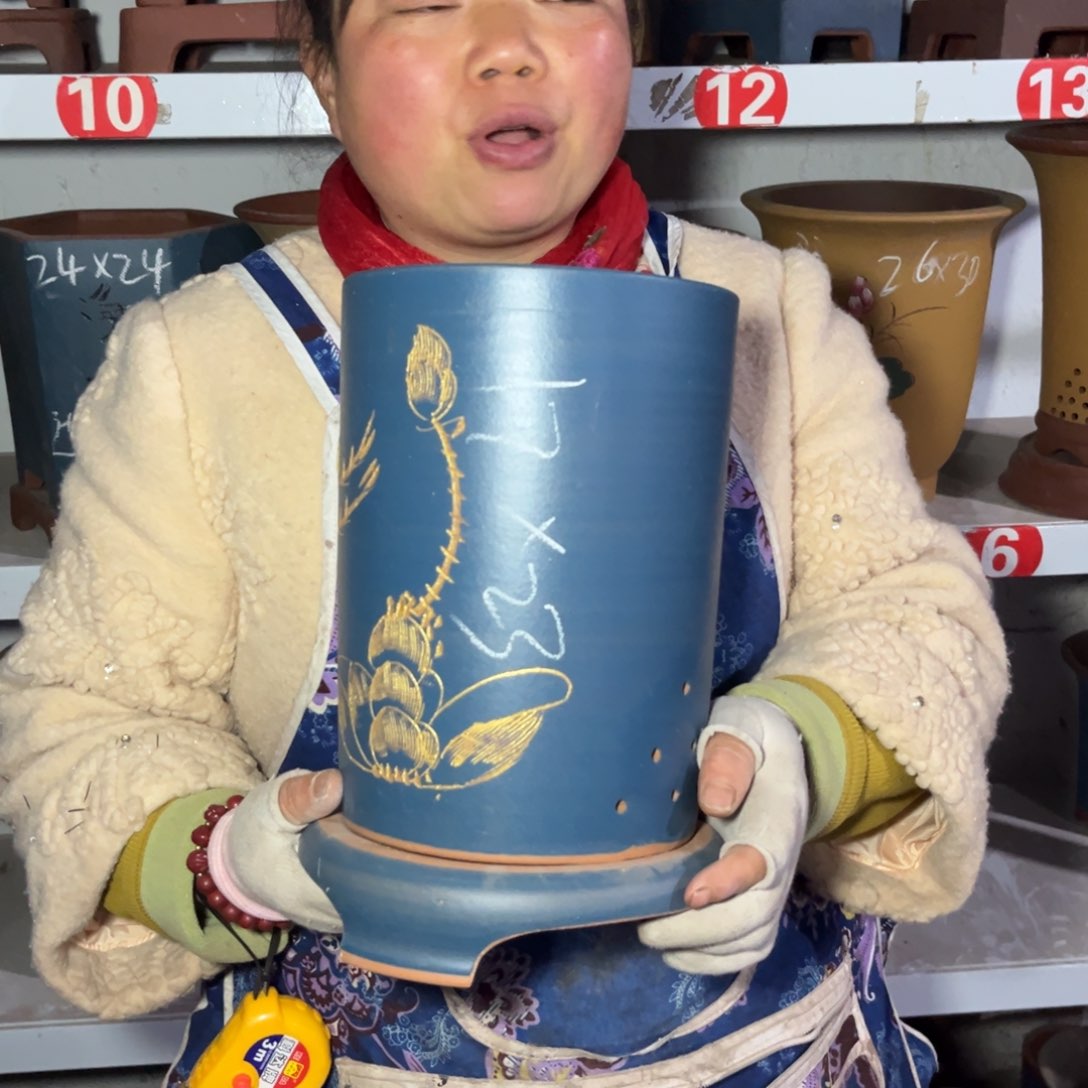 紫泥花盆紫砂紫砂花盆