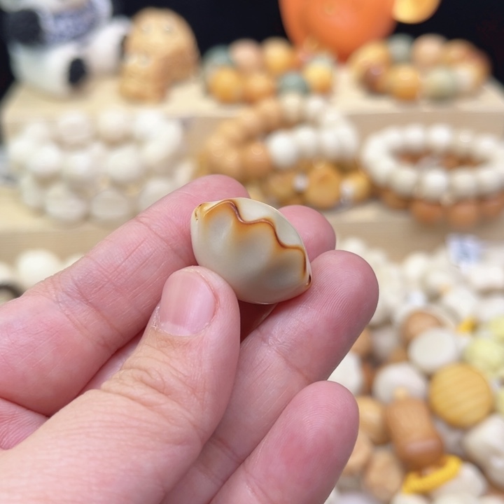 菩提根/象牙果手串小饺子1-25-170