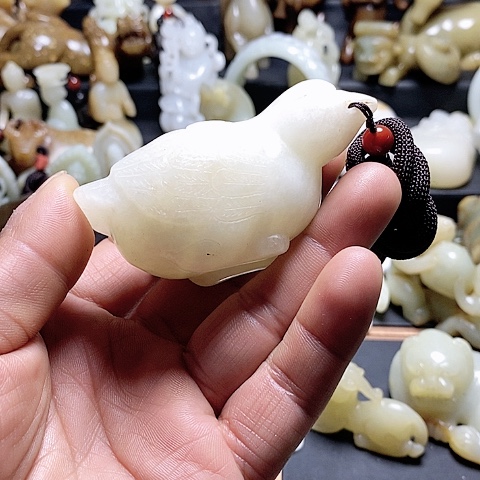 【闪购商品】和田玉挂未镶嵌冫