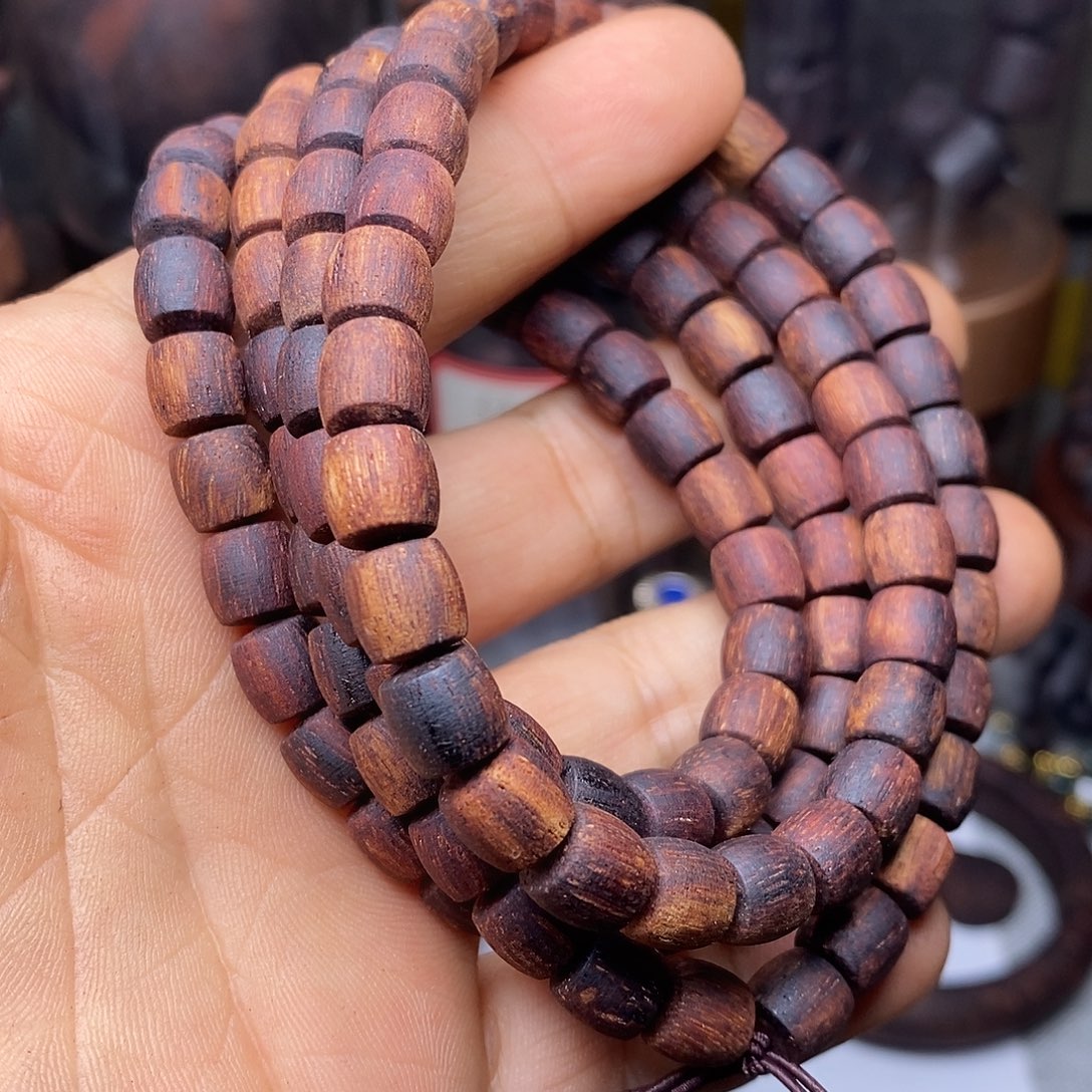 观***在木0.8直切缅甸小叶降真香结晶长串