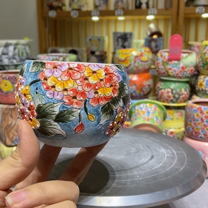 景德镇艺术手绘作品