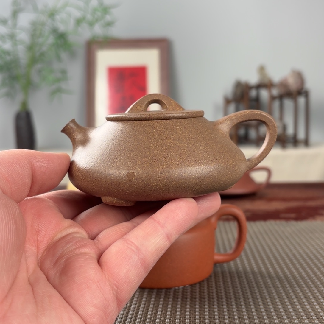 紫砂茶壶黄龙山原矿紫砂壶