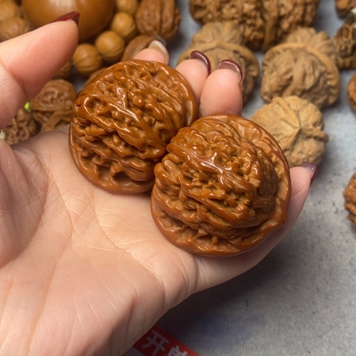 三***天文玩核桃吊坠四座楼