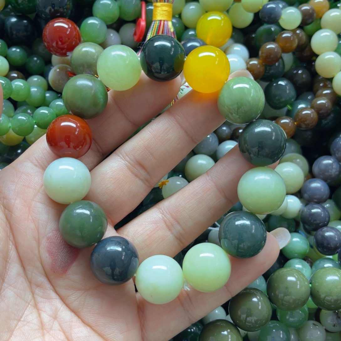 和田玉手链未镶嵌