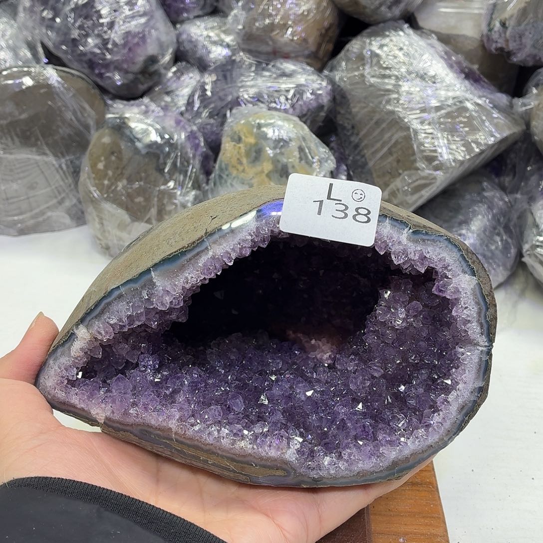 摆件未镶嵌水晶天然紫水晶