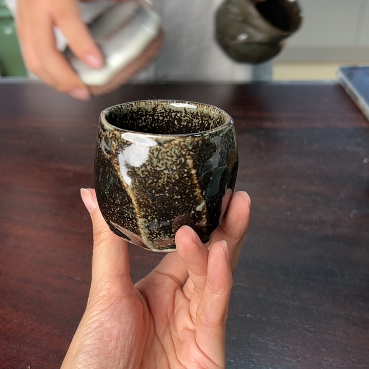 龙泉云间青瓷小米茶器
