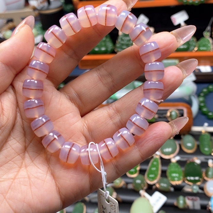 玛瑙/玉髓手链未镶嵌