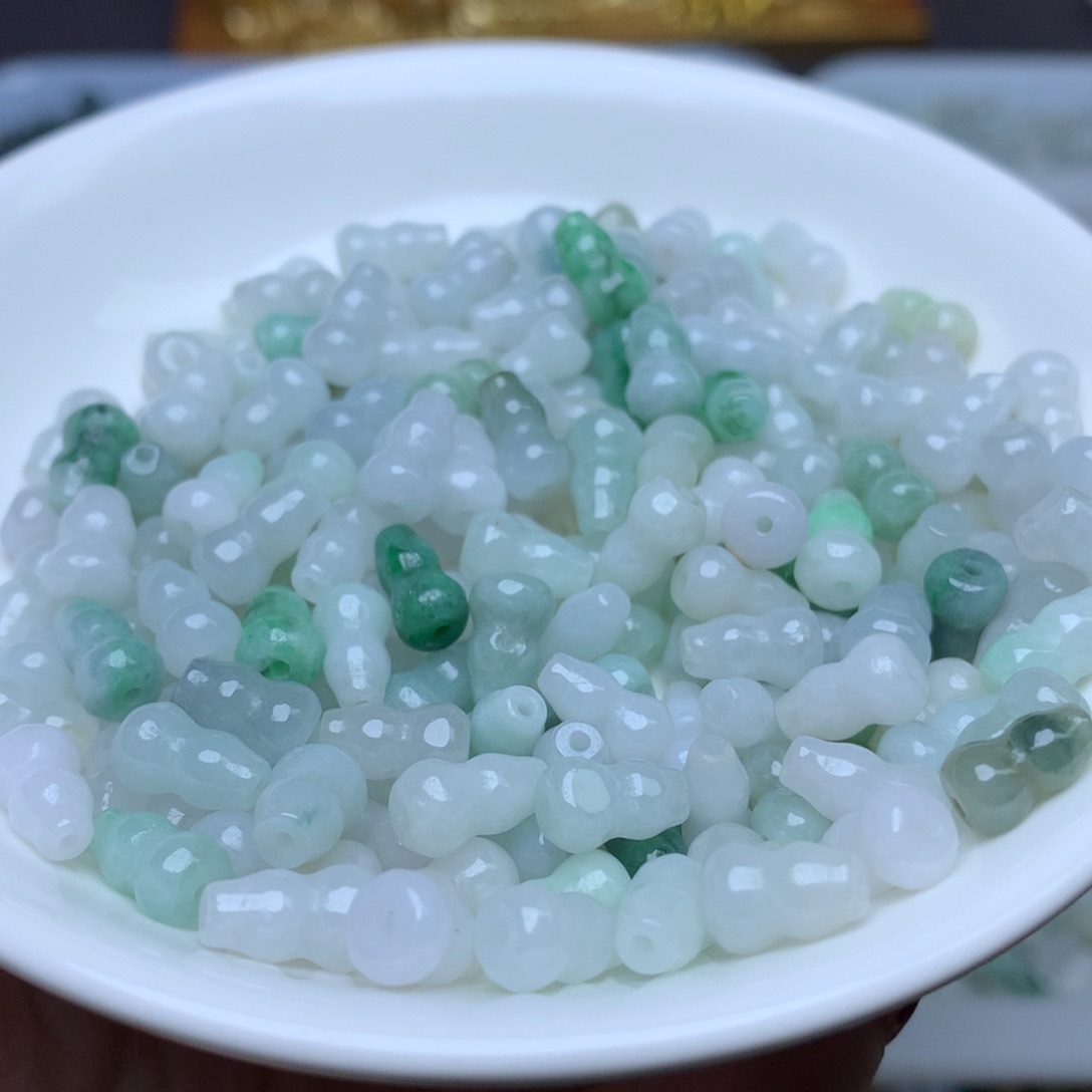 【闪购商品】翡翠手链未镶嵌卡6乘10冰葫芦50个