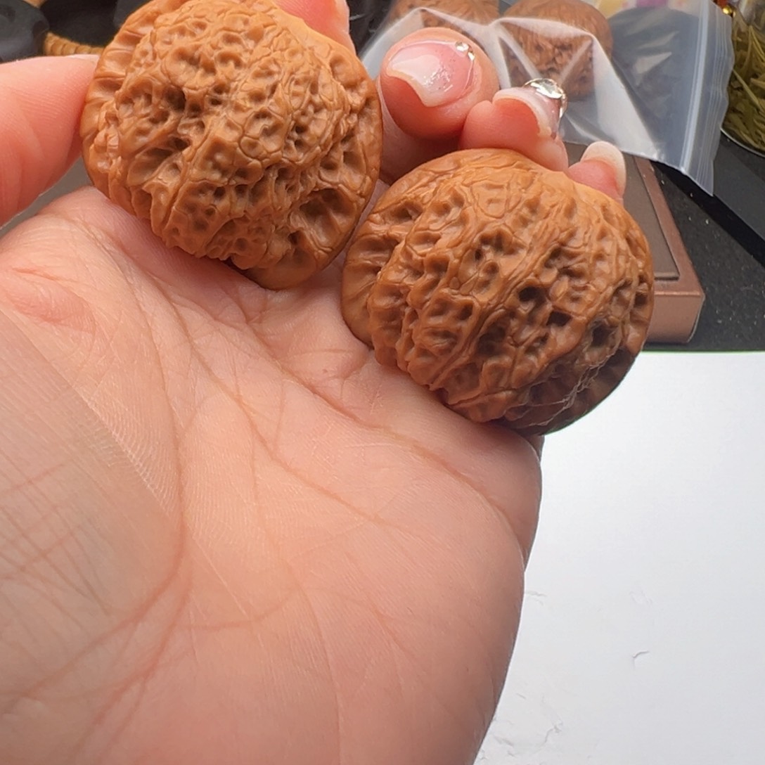 文玩核桃把件血麒麟39