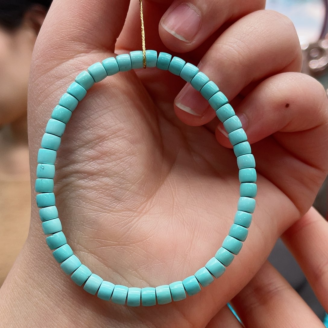 绿松石手串未镶嵌