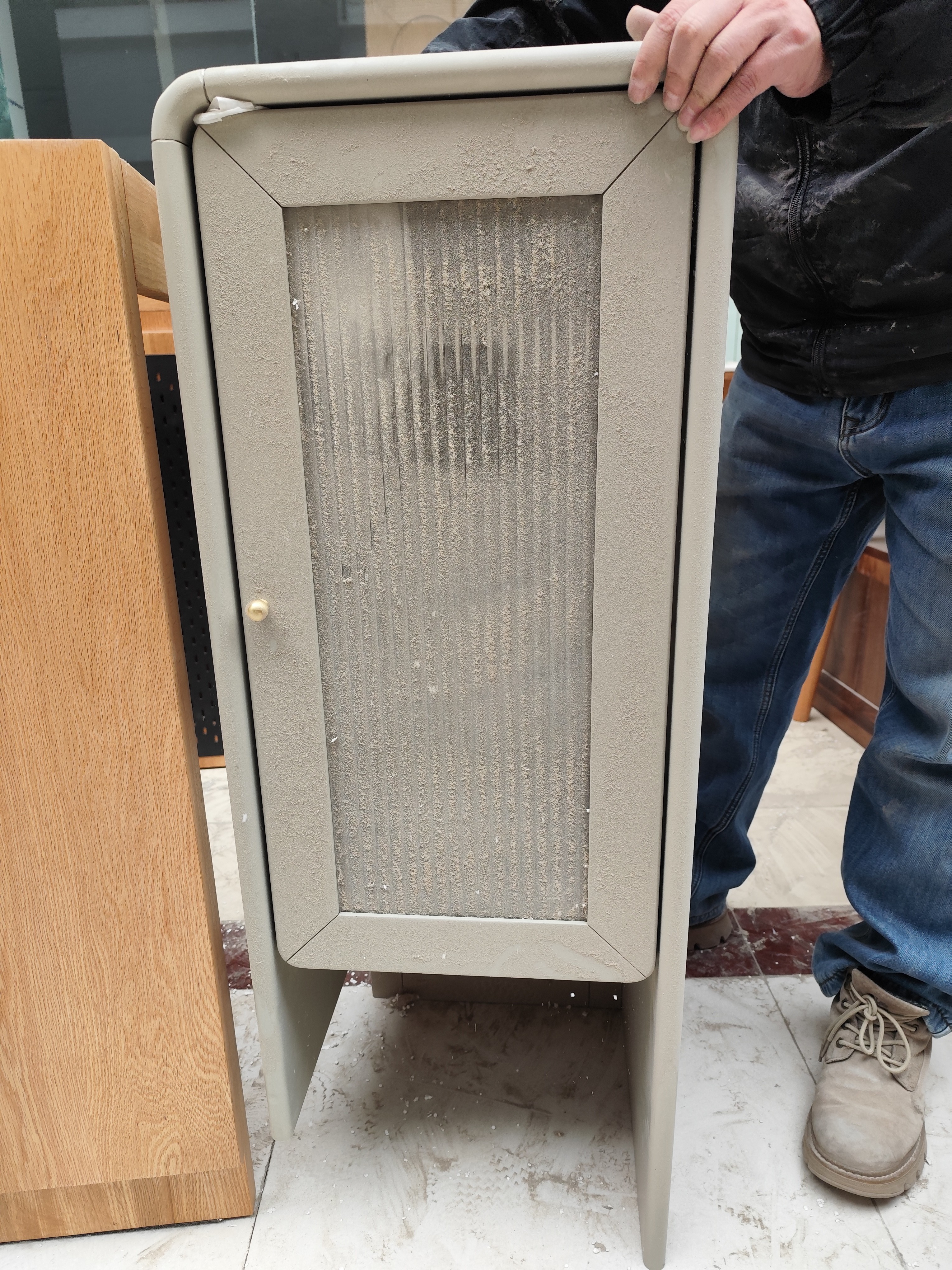 柜子 实木 35*35*95 瑕疵无售后