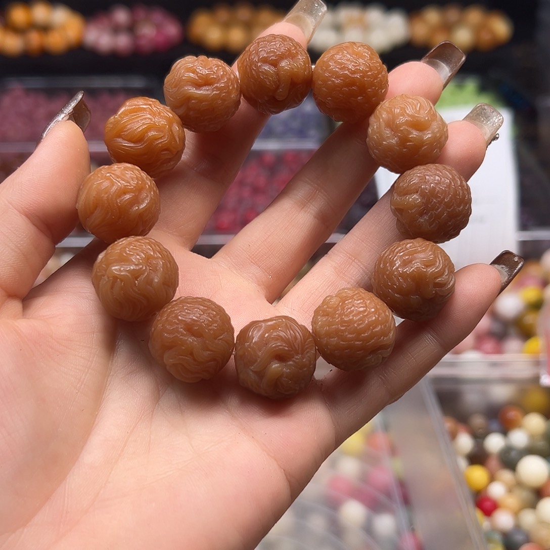 手串菩提根/象牙果瑕疵凤九1条