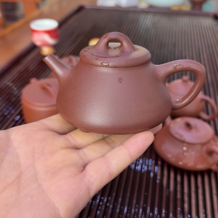 紫砂茶壶士恒180cc原矿零添加