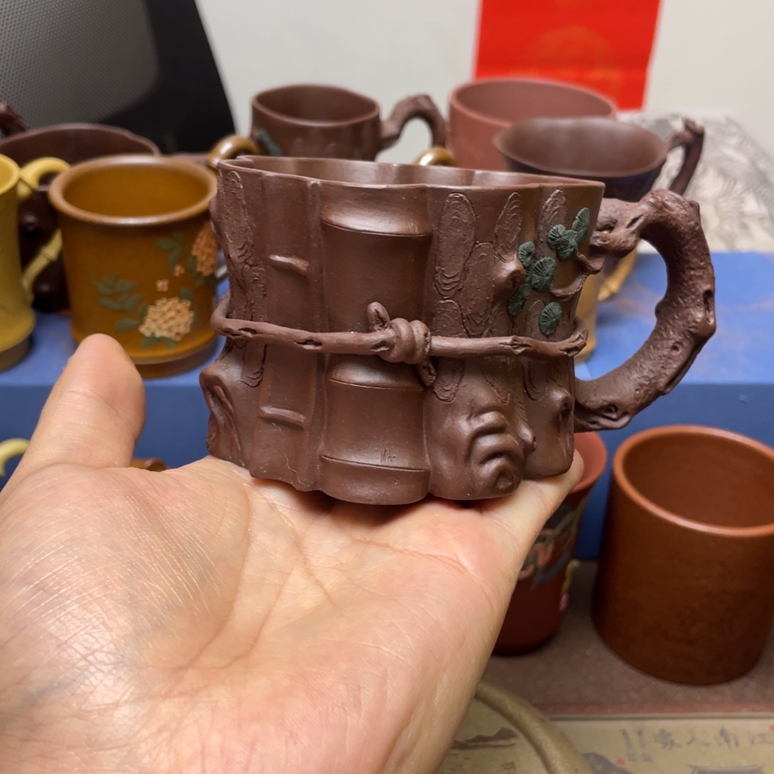 紫砂茶杯紫砂主人杯200cc