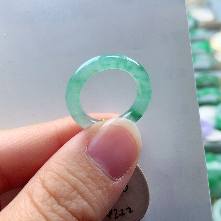 【闪购商品】未镶嵌戒指翡翠9号