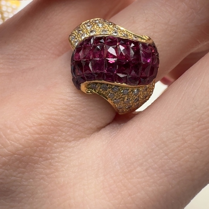 红宝石戒指未镶嵌