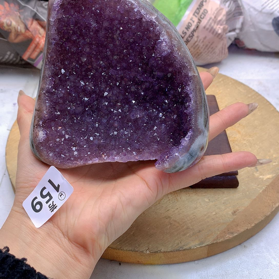 紫晶大型摆件（非配饰）未镶嵌