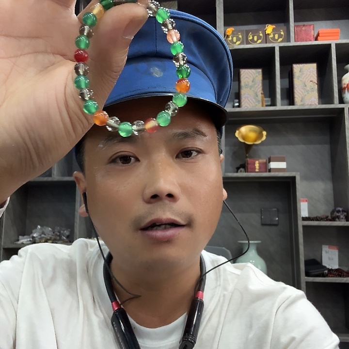 手链未镶嵌和田玉（糖玉）