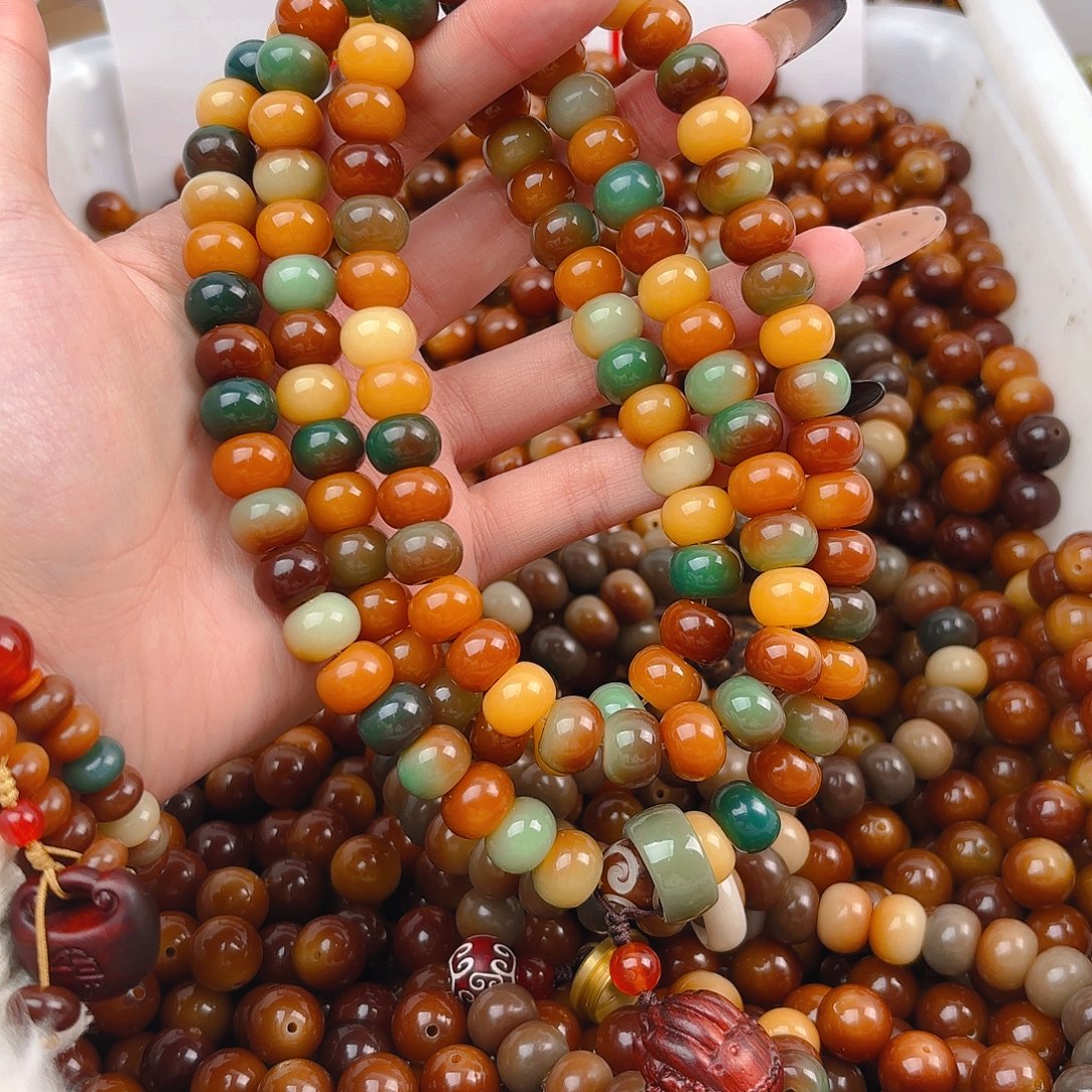 菩提根/象牙果吊坠新佛手敦煌108