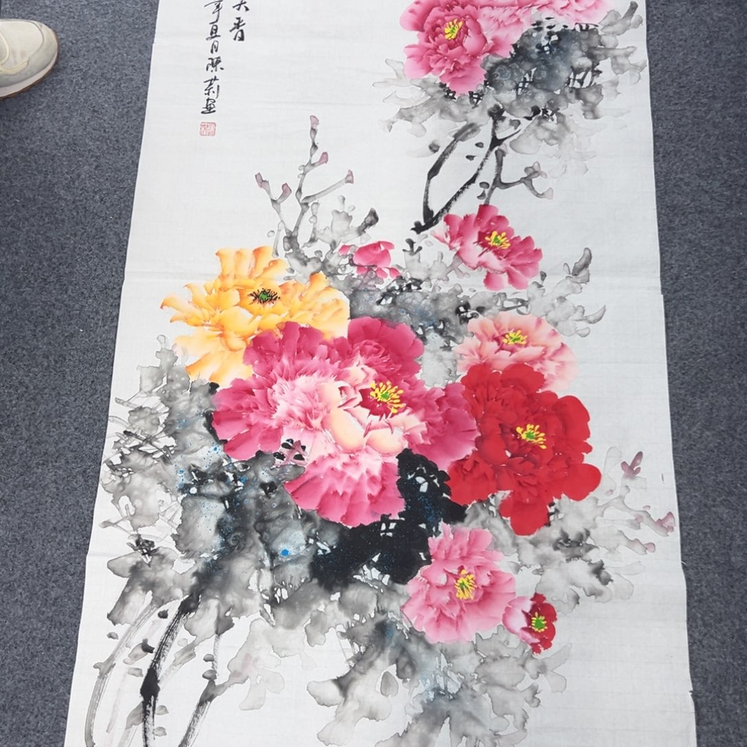 国画国画纯手绘作品