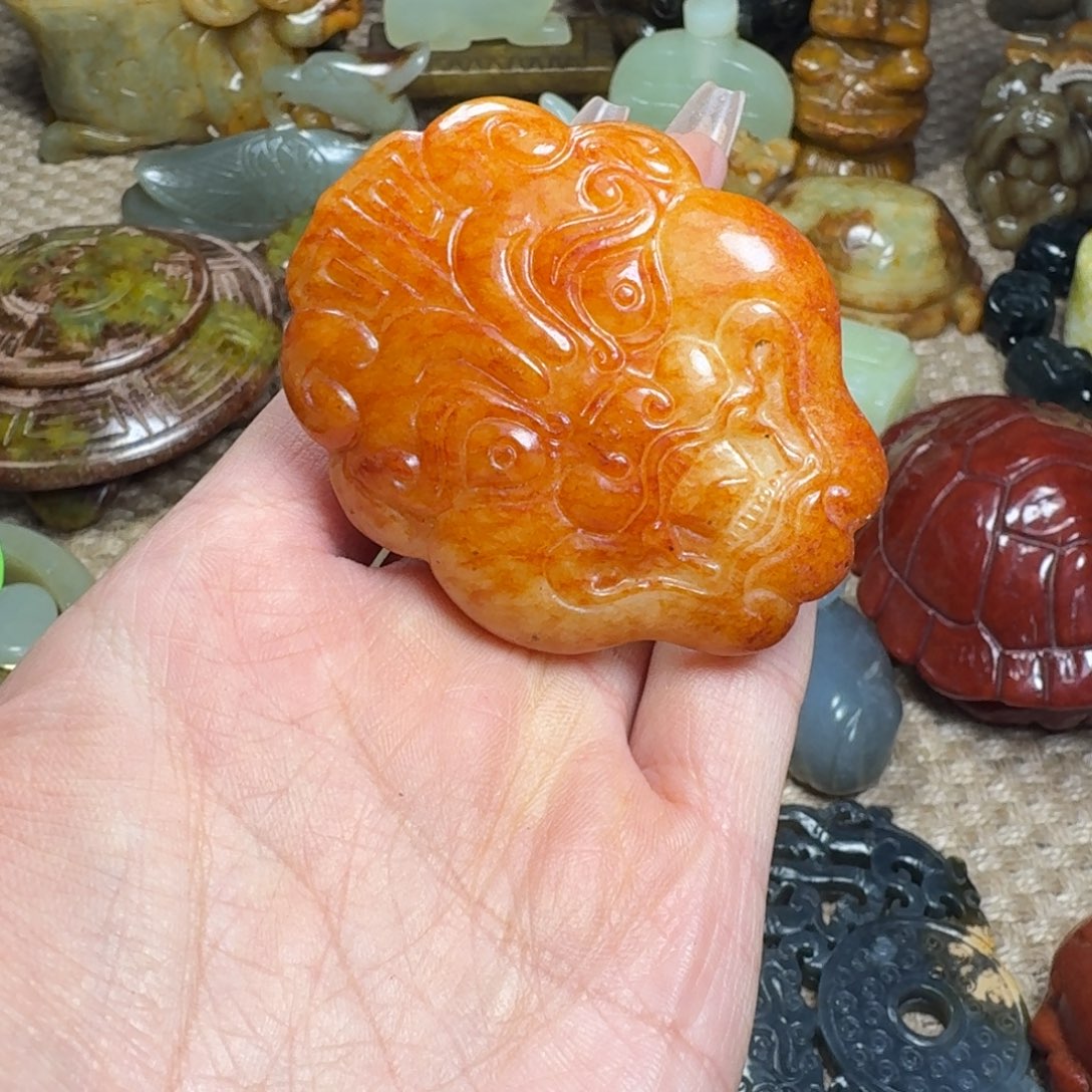 白玉菩提吊坠挂件