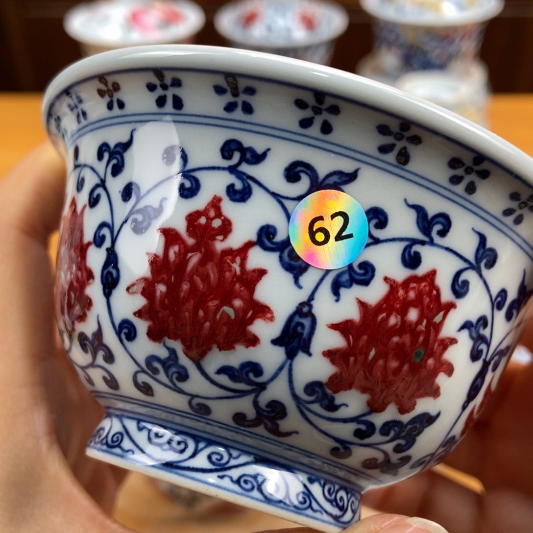 手绘现代茶具非古董