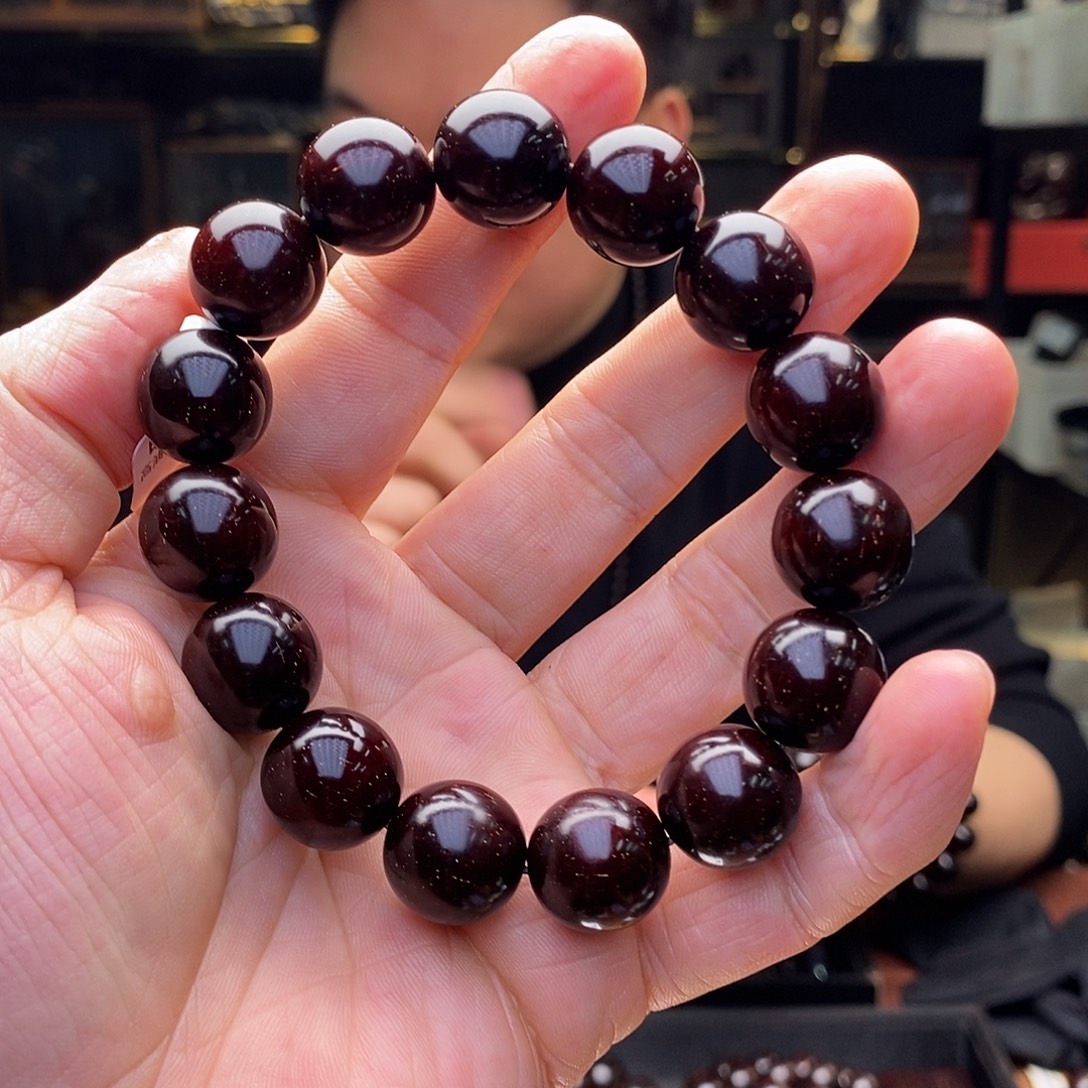 E***的檀香紫檀（小叶紫檀）手串/手链15
