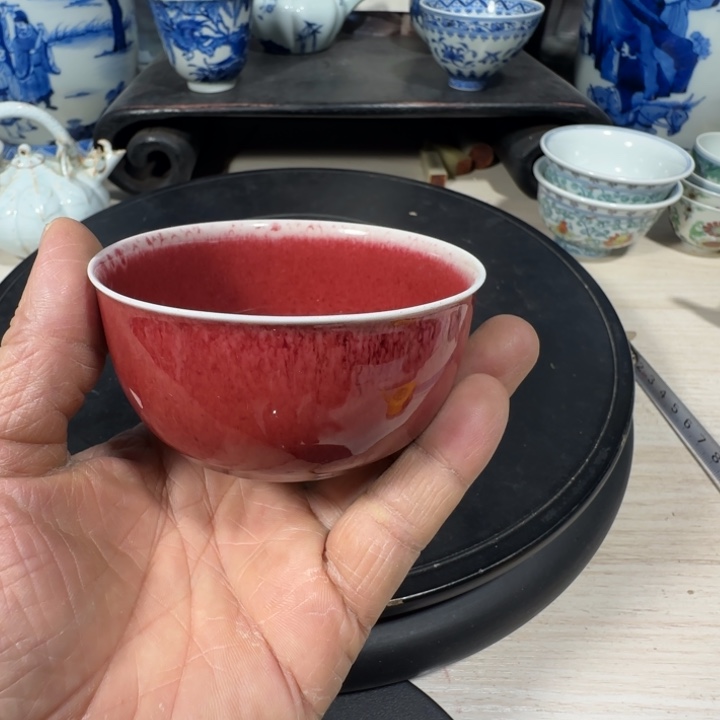 驭***堂摆件单色釉小小小摆件