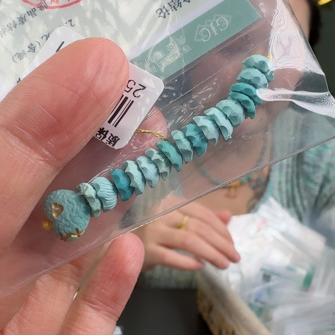 绿松石珠宝奇石未镶嵌