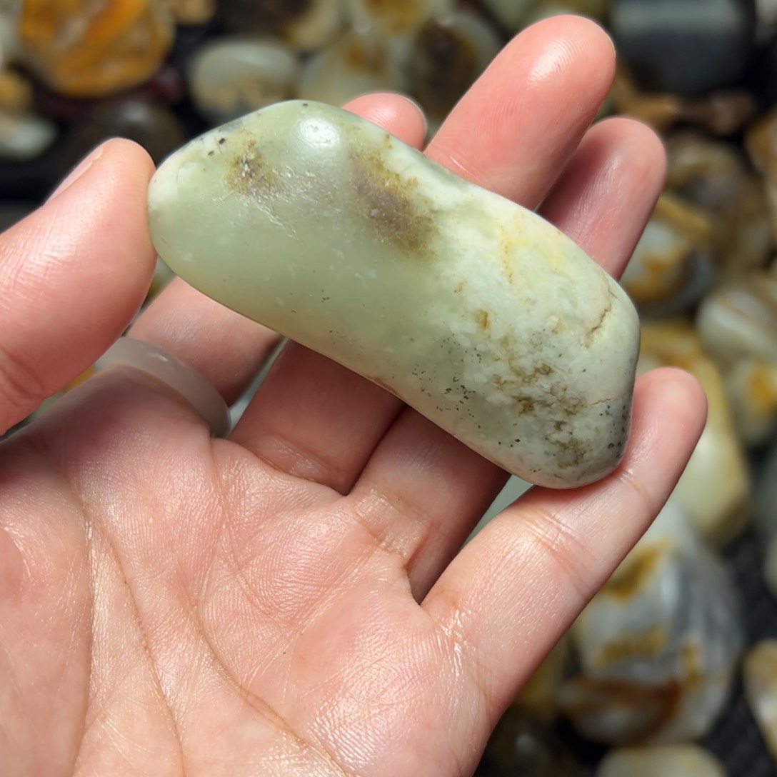 和田玉（青玉）A17未镶嵌