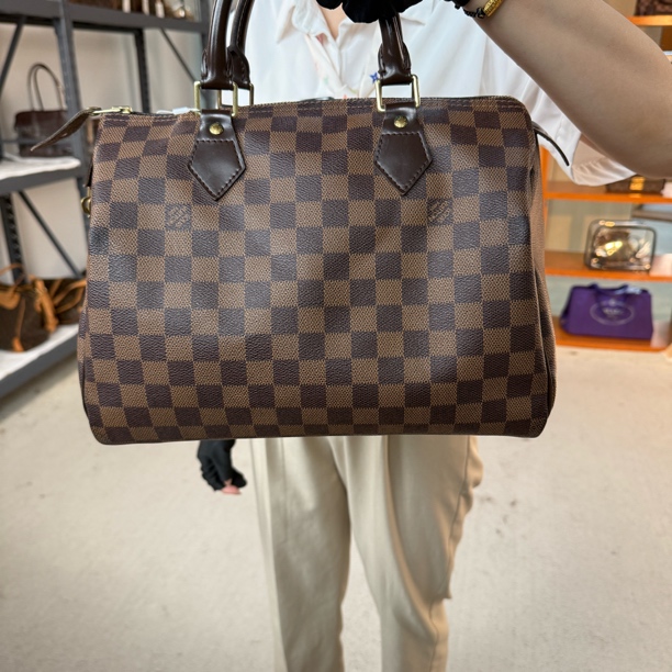95新 LouisVuitton/路易威登 友福/棋盘格手提30/