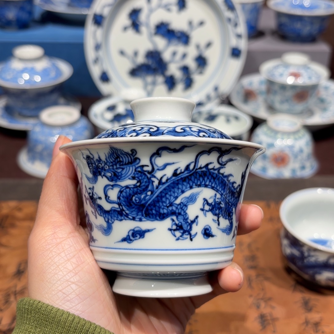 瓷片景德镇纯手工手绘