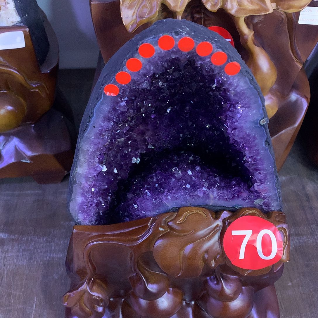 未镶嵌大型摆件（非配饰）紫晶