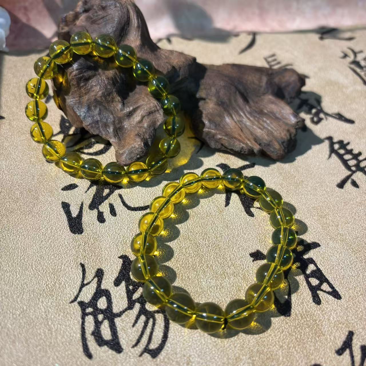 蓝珀手串10mm*（多样性发一件）