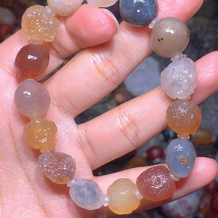 玛瑙/玉髓珠宝半成品未镶嵌