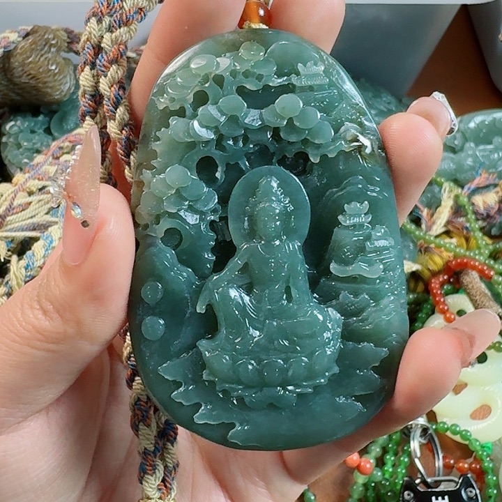 和田玉把件未镶嵌