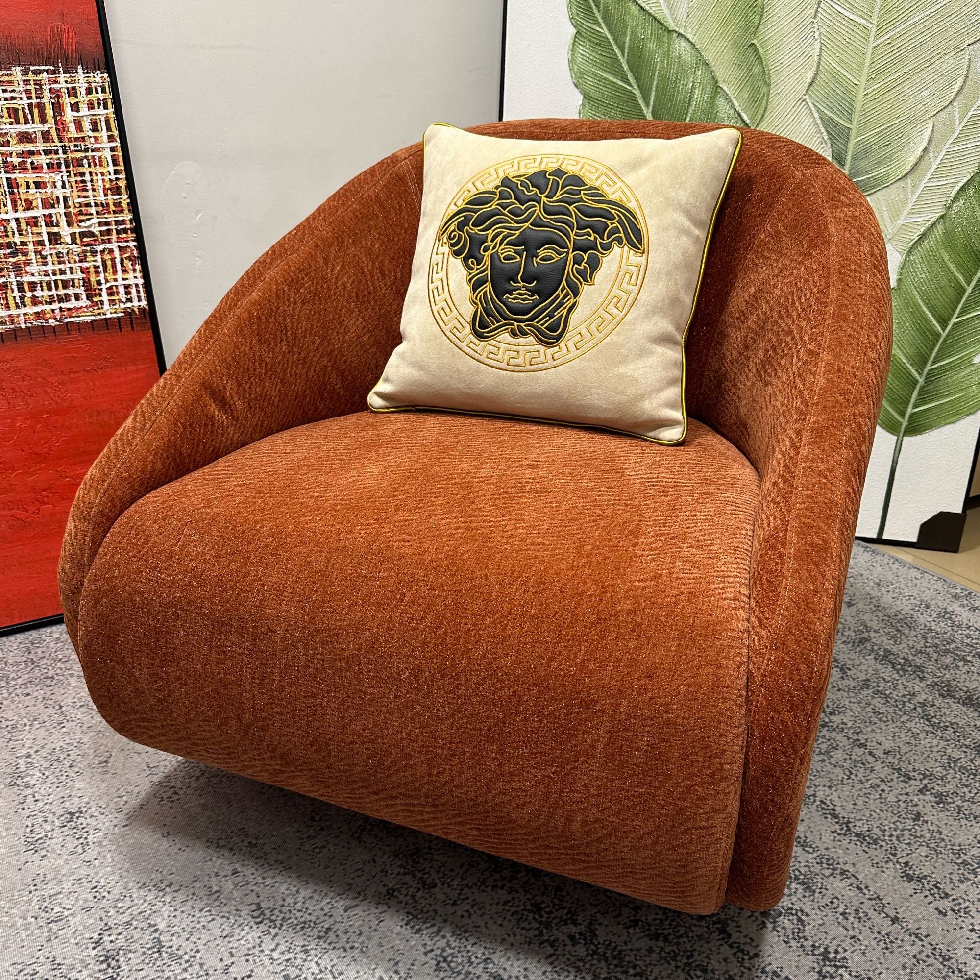 【月光宝盒滑轮版】意式极简轻奢现代简约休闲椅创意两用折叠布艺