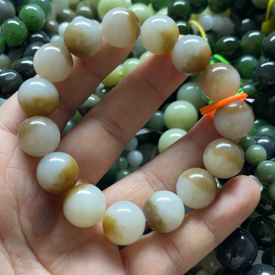 和田玉手链未镶嵌