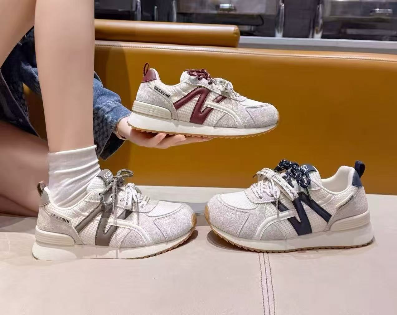 早春款韩版时尚百搭休闲鞋8701