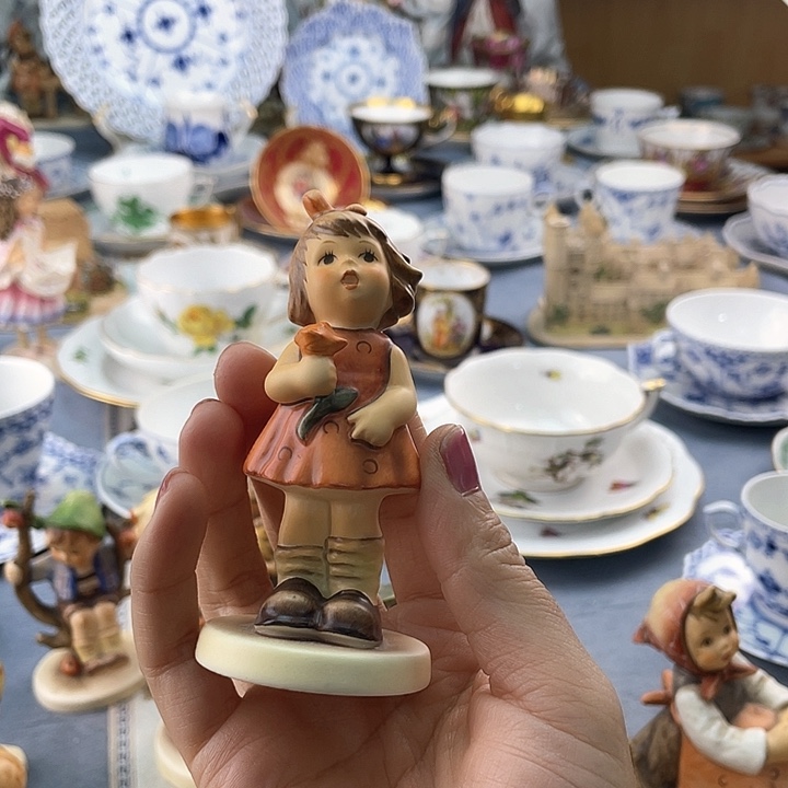 中古欧瓷瓷器小房子兴**馆