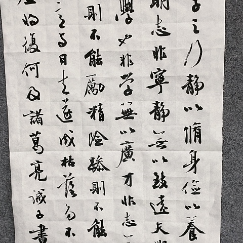 【闪购商品】国画大**简两平尺作品诫子书作品