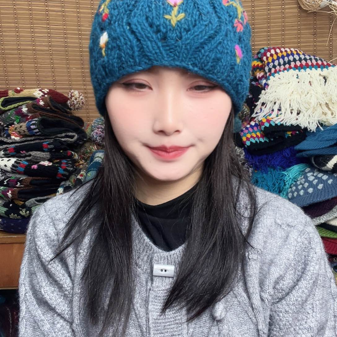 羊毛尼泊尔纯手工帽子393