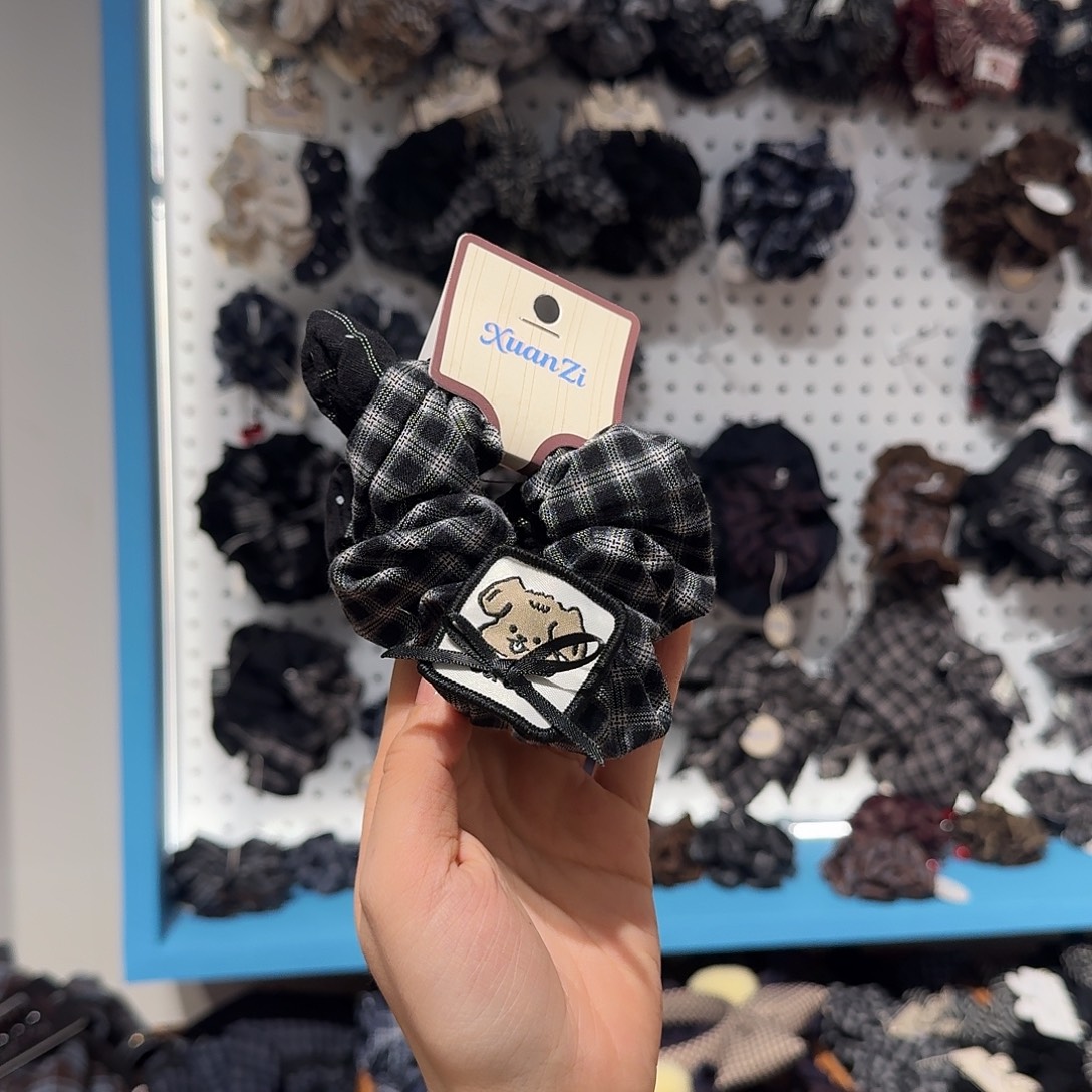 布艺非金属小发圈