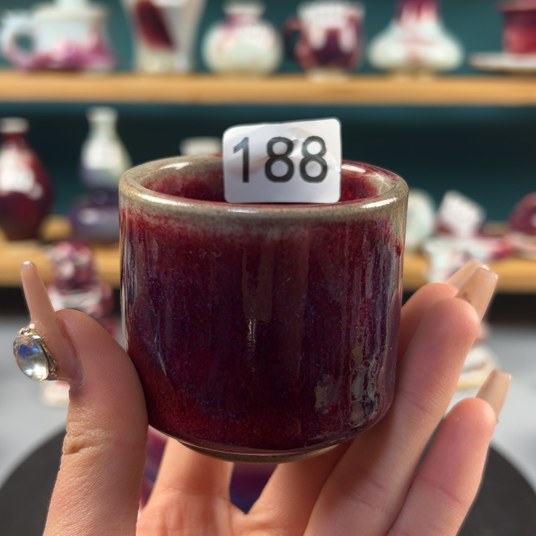 瓷片全品无暇主人杯纯手工