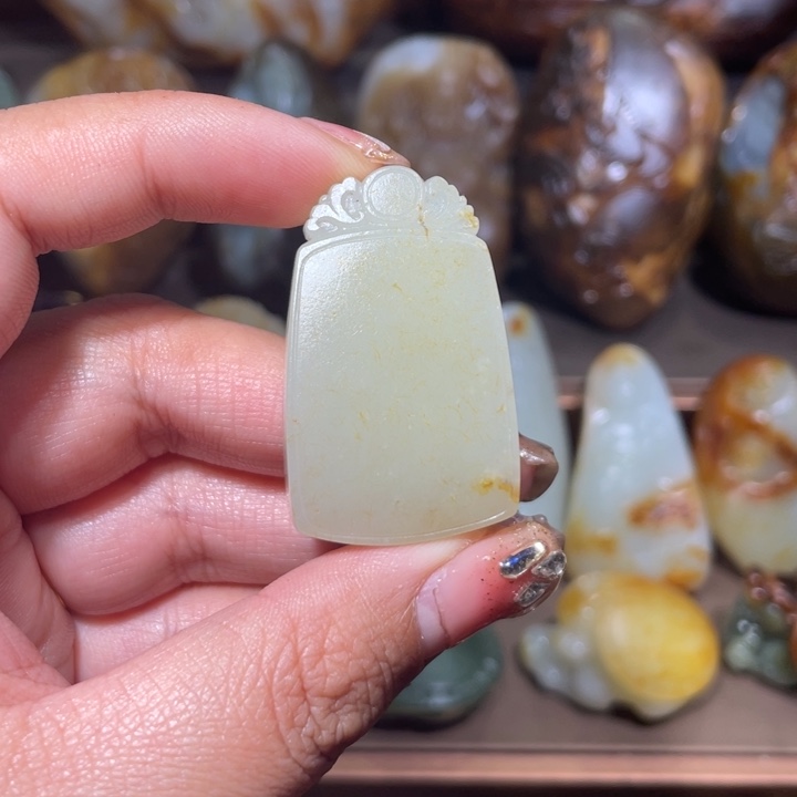 和田玉挂件未镶嵌