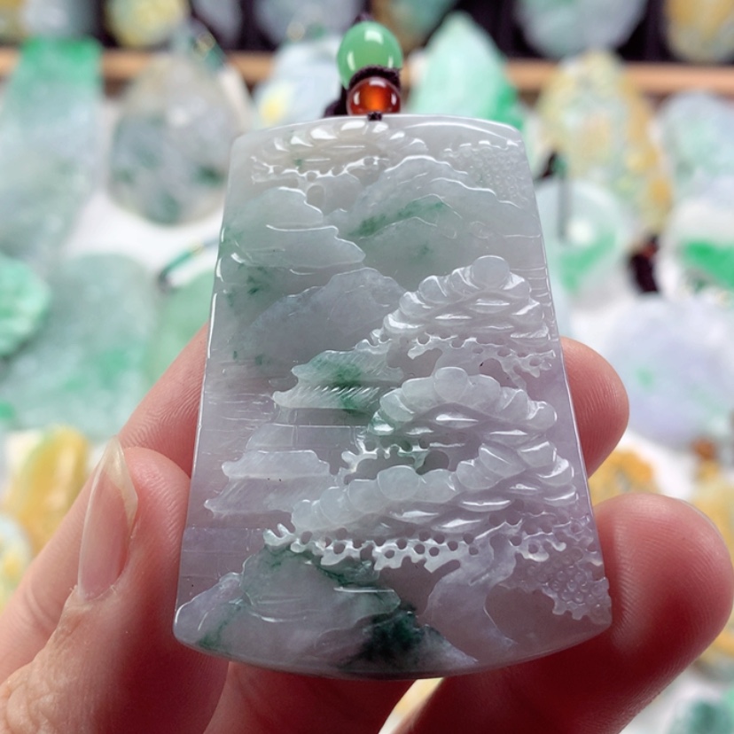 【闪购商品】翡翠吊坠(不含链)未镶嵌