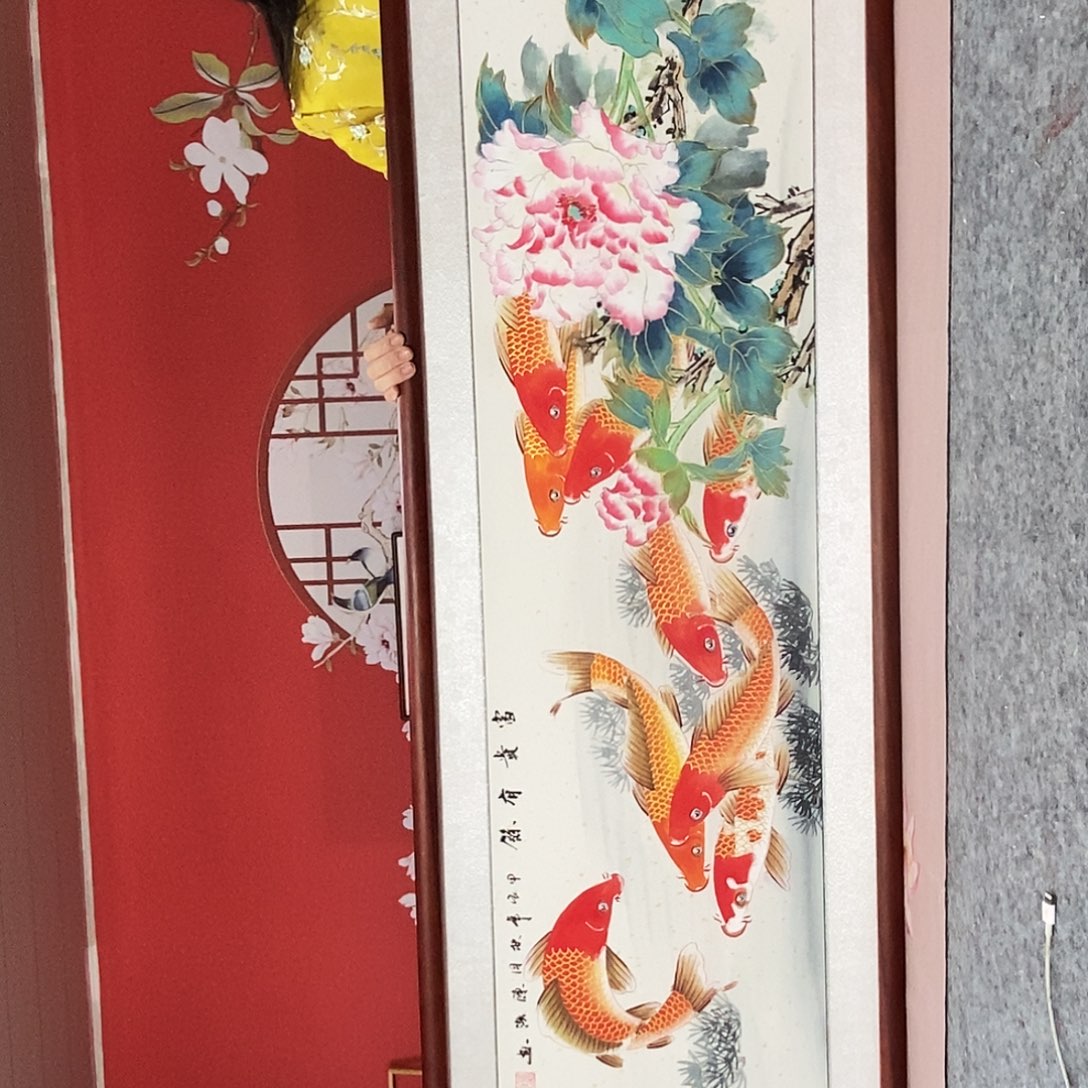 国画手写手绘国画作品47✖️163