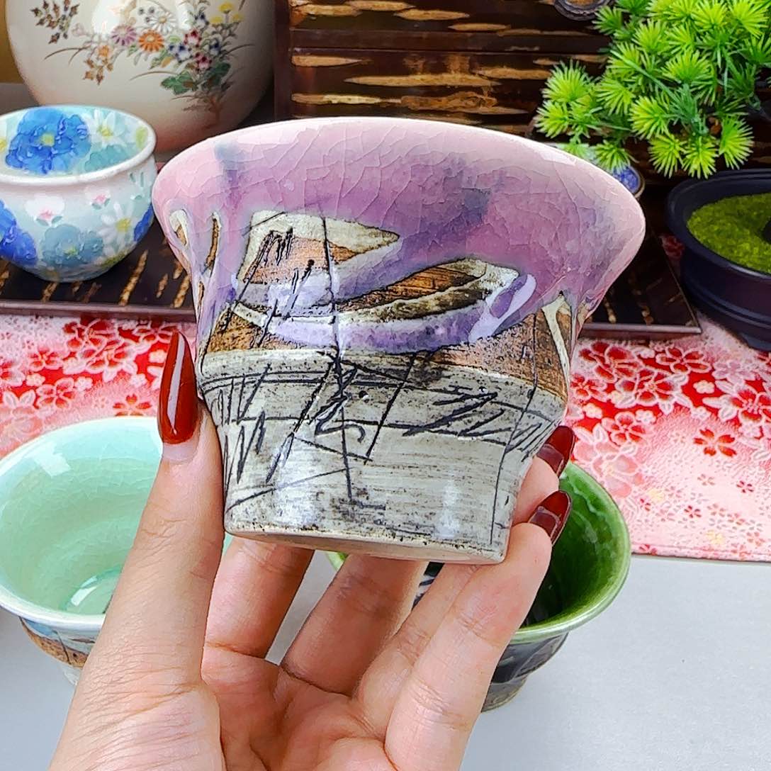 他家茶具瓷器真美！