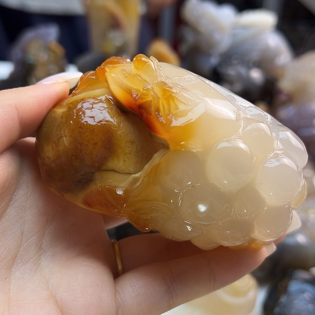 玛瑙/玉髓未镶嵌颈饰